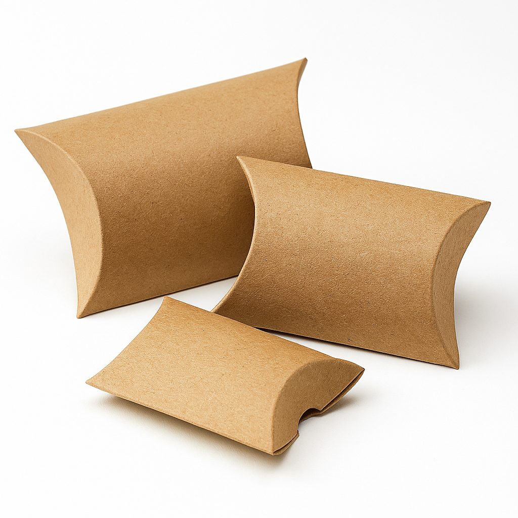 Kraft Pillow Boxes - Image 4